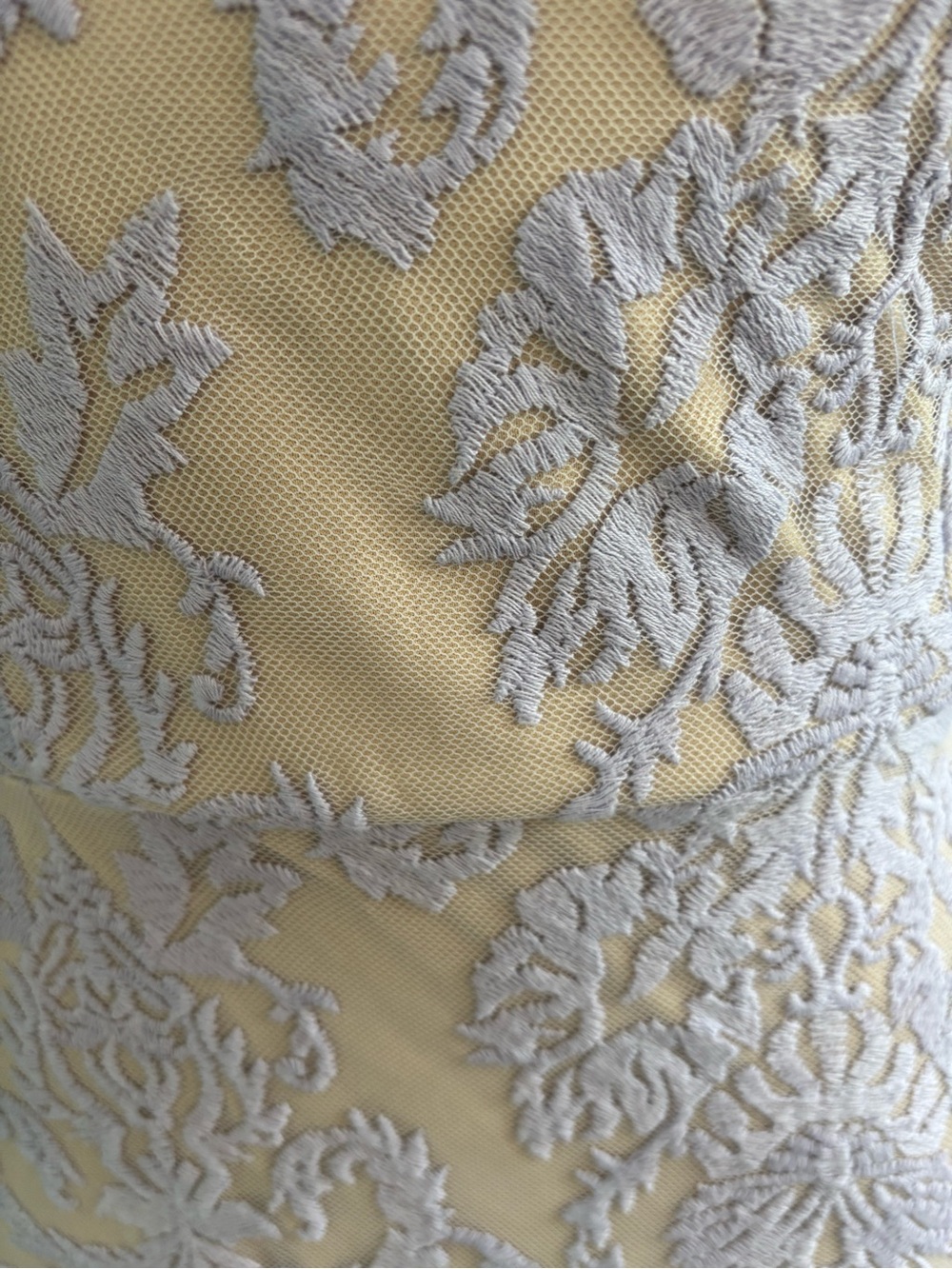 Hello Molly Lilac Lace Halter Mini Dress - Picture 3 of 6